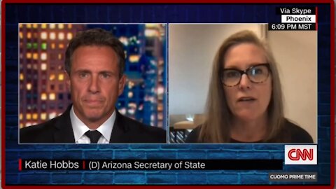 AZ Katie Hobbs In Panic Mode On CNN About Forensic Audit - 2333