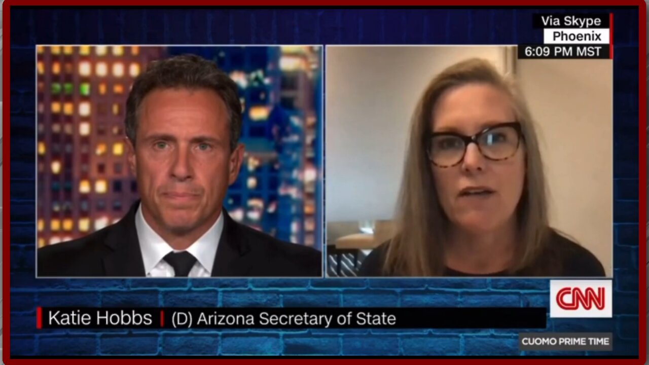 AZ Katie Hobbs In Panic Mode On CNN About Forensic Audit - 2333