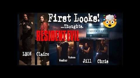 GIANT Resident Evil Fan breaks down NEW stills from the upcoming film; RE: WELCOME TO RACCON CITY!!