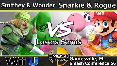 Smitheyyy & WonderBread vs. SnarkieFox & RoguePenguin - Doubles Losers Semis - SC66