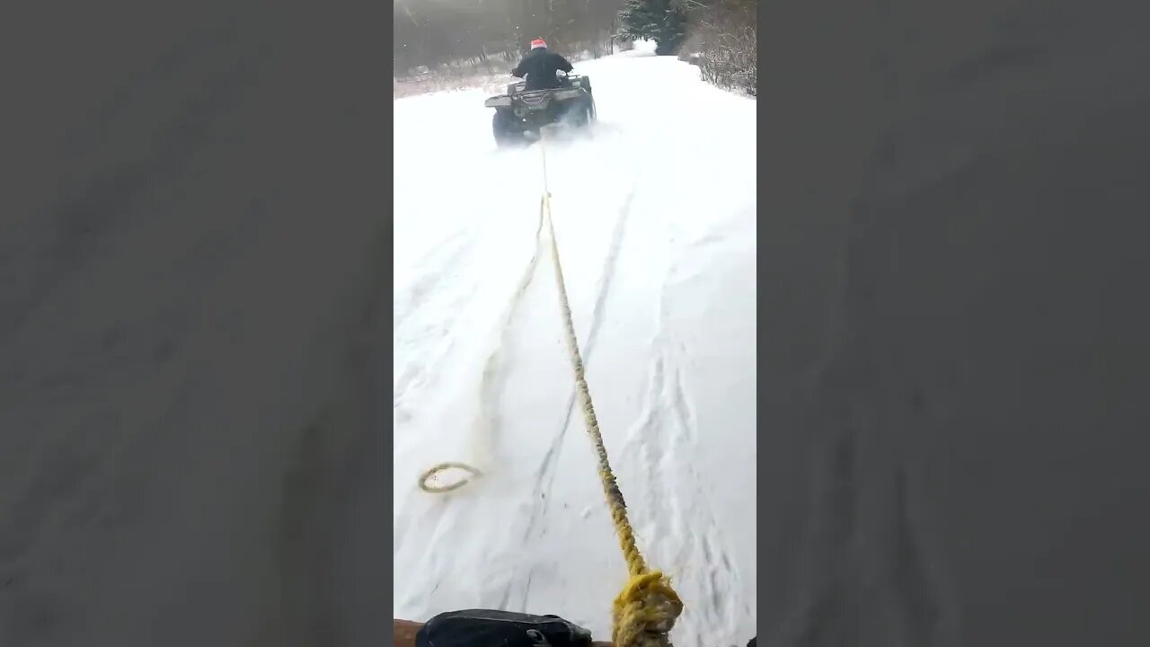 4-Wheeler Snowboarding