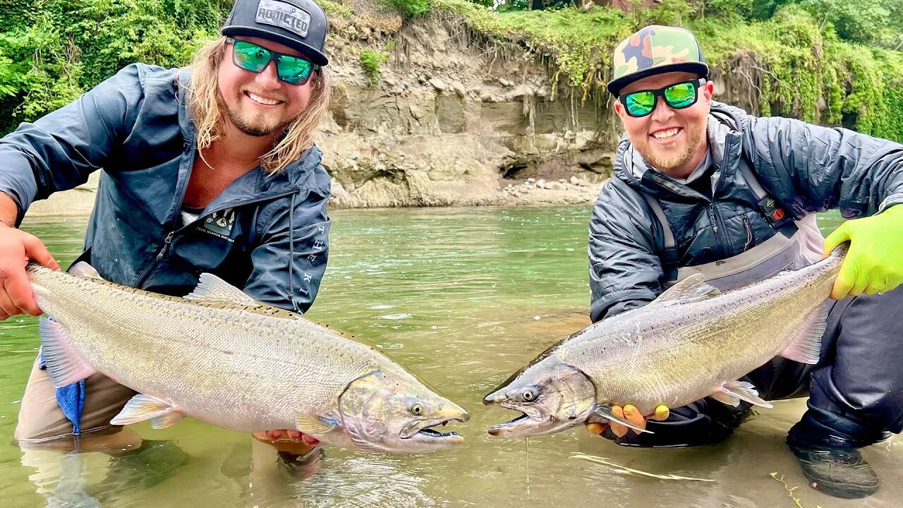 SPRINGER Bobber Downs & Salmon COOK OFF! (Marlin VS Jordan)