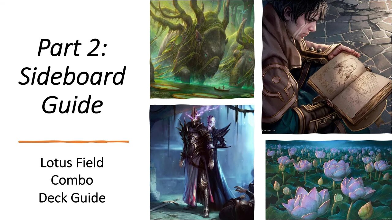 Pioneer Lotus Field Combo Deck Guide - Part 2: Sideboarding