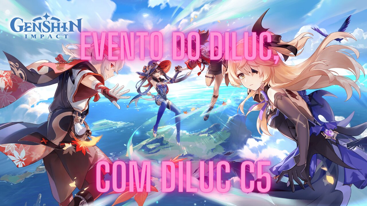 Genshin Impact - Diária + evento do Diluc