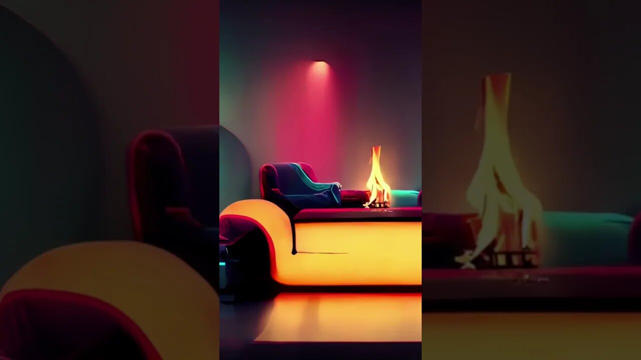 Lofi Mix for relaxation in the Neon Room | #shorts