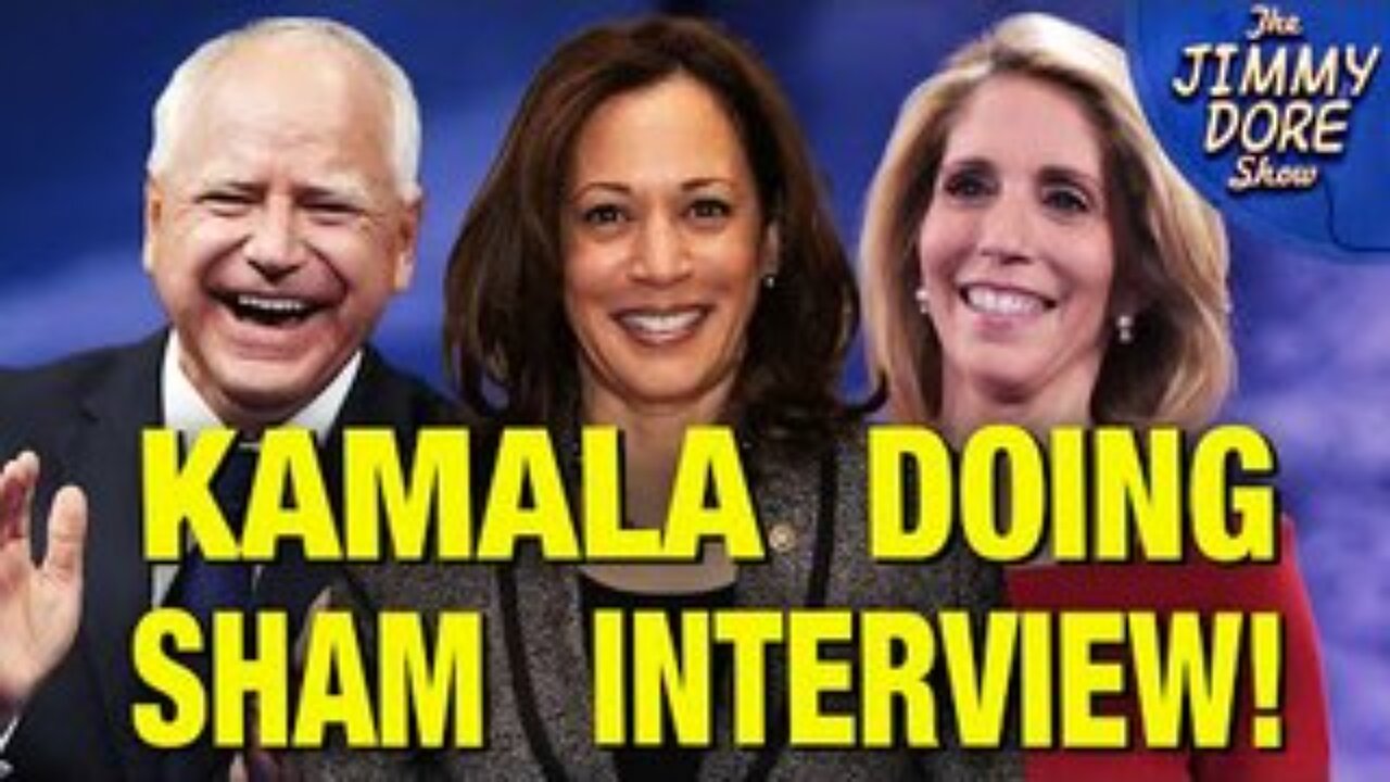 Kamala Demands Emotional Support Partner For CNN Interview!