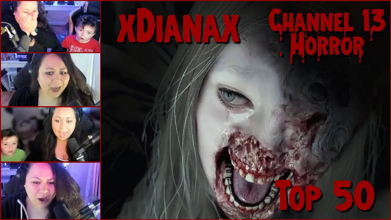 xDianax vs Horror - Top 50 | Jumpscare Compilation