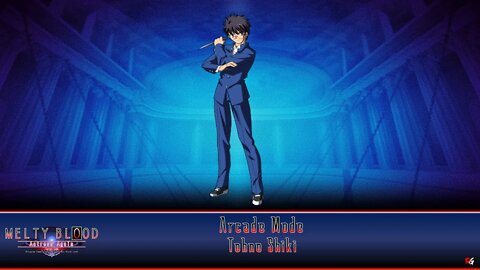 Melty Blood: Actress Again: Current Code: Arcade Mode - Tohno Shiki