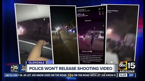 Glendale police not releasing police shooting bodycam video