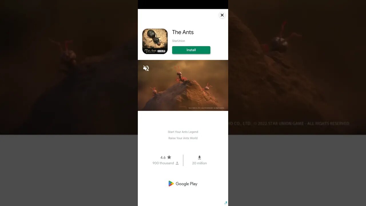 THE ANTS GODZILLA GAMEPLAY MMORPG