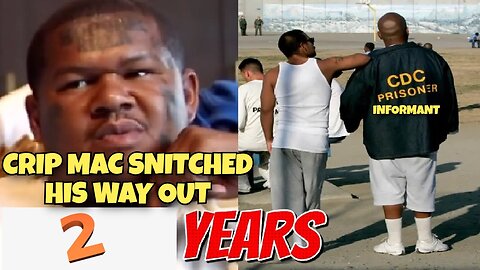 CRIP MAC YOUTUBER GANG MEMBER IS NOW An FBI INFORMANT