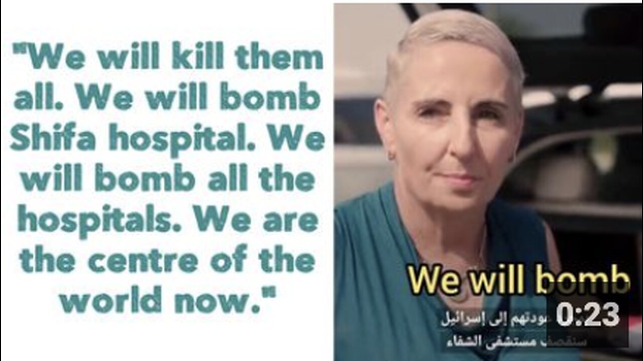 ❗️"We will kill them all. We will bomb Shifa hospital. We will bomb all the hospitals."