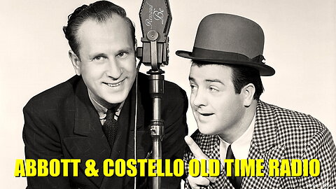 ABBOTT AND COSTELLO 1943-12-09 ENGLISH BUTLER OLD TIME RADIO