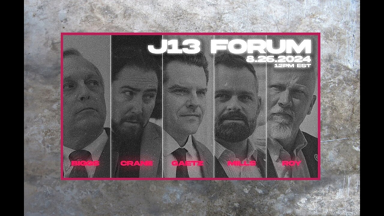 💥LIVE: J13 Forum – Examining the Attempted Assassination of Donald J. Trump