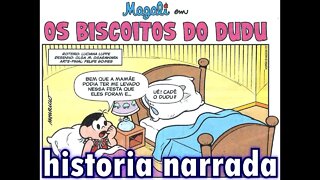 Magali em-Os biscoitos do Dudu | Gibis do Rapha