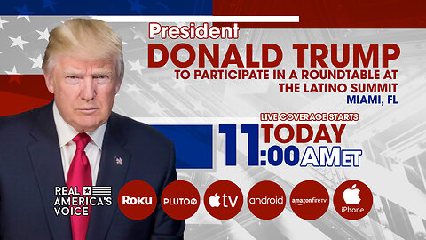 PRESIDENT TRUMP PARTICIPATES IN ROUND TABLE AT THE LATINO SUMMIT