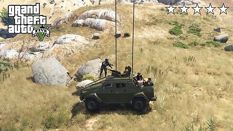 GTA 5 - Michael And Friends FIVE STAR BULLPUP MK II COP BATTLE! (GTA V Funny Moments)