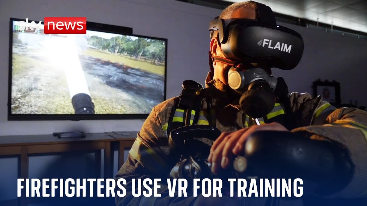 How VR is helping firefighters prepare for climate change challenges