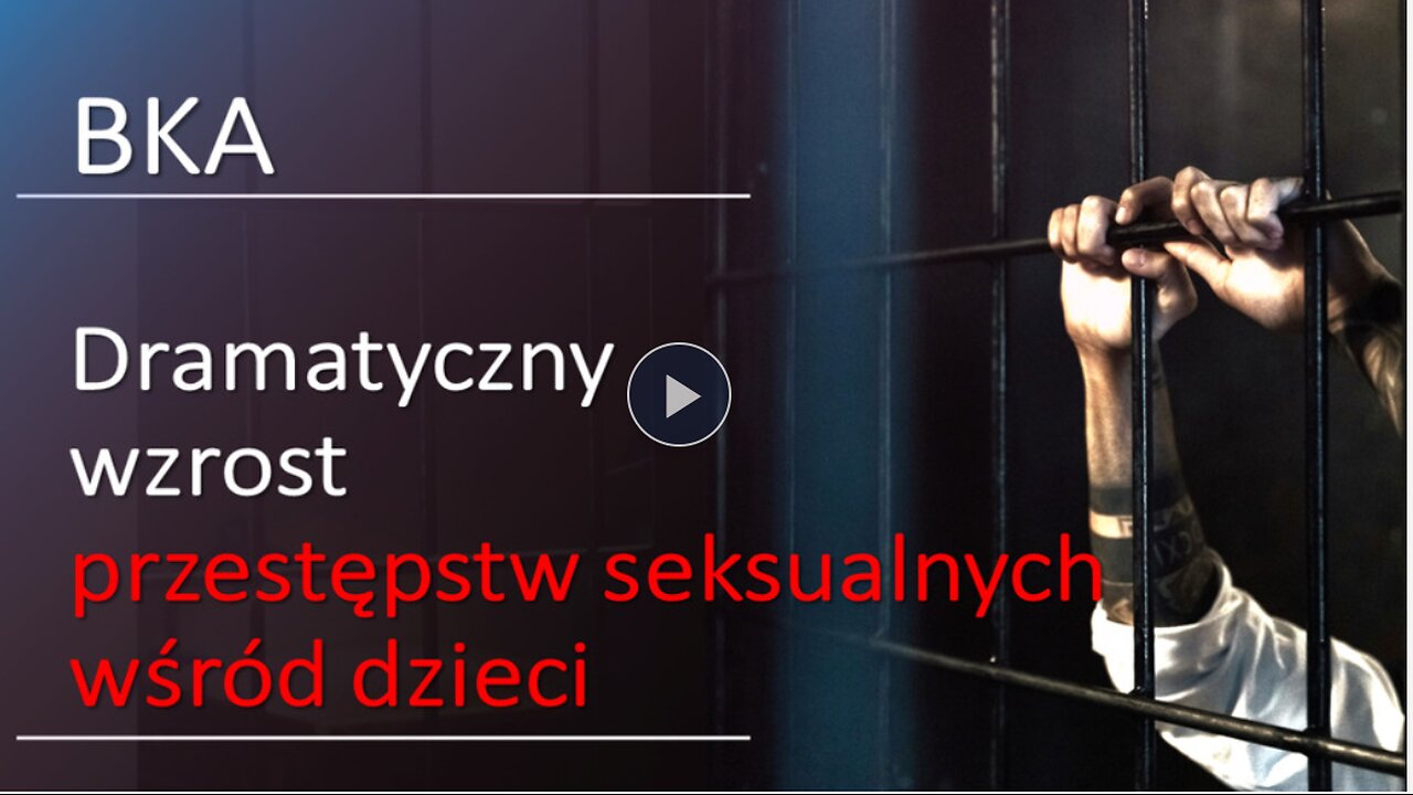 BKA: Dramatyczny wzrost przestępstw seksualnych wśród dzieci