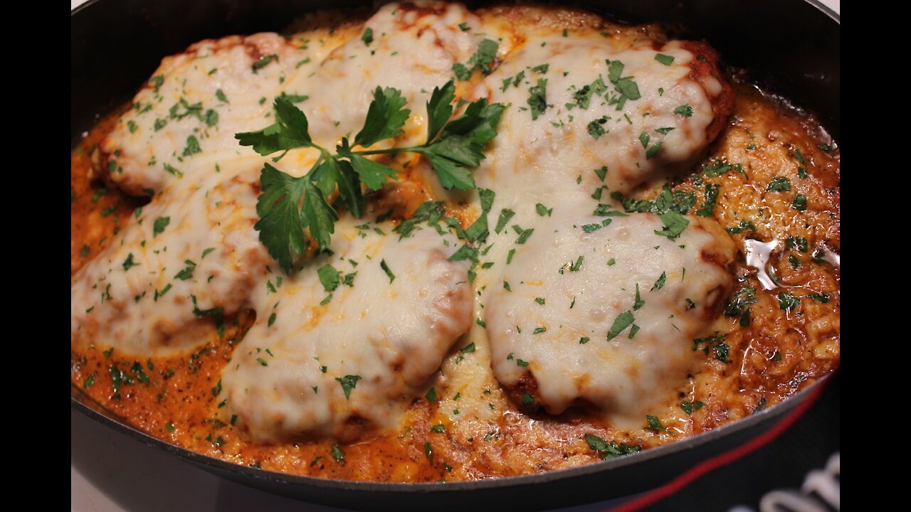 Baked Chicken with Tomato and Mozzarella