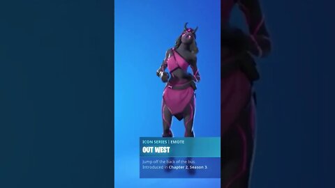 Fortnite Out West Emote #Fortnite #Shorts