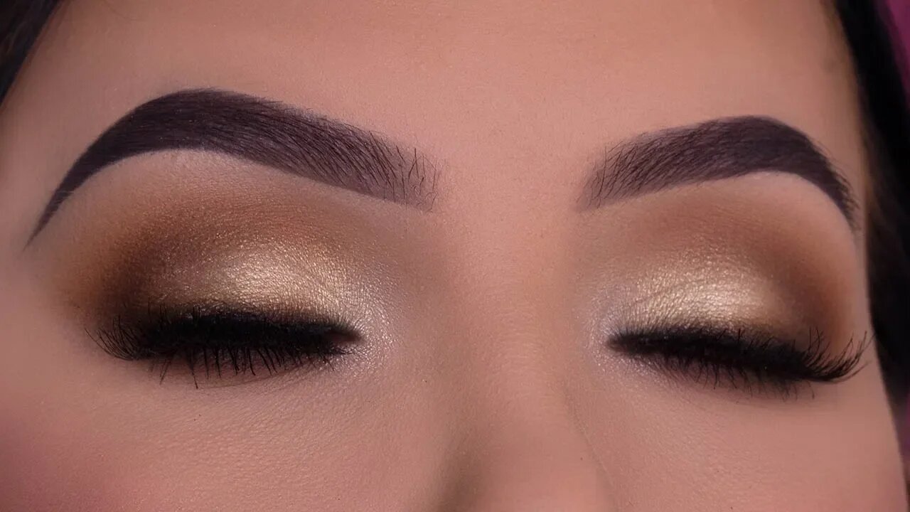 Easy Soft Bridal Eye Makeup Tutorial | Using $15 palette