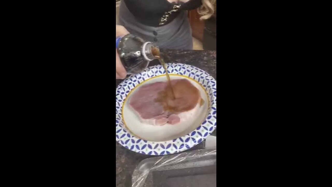 Pour Pepsi on pork and watch the parasites come out…Gross!