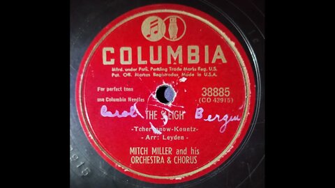 Mitch Miller and His Orchestra and Chorus - The Sleigh