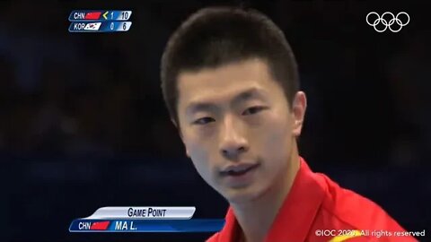 46 && Playback of the men's team final China 3 1 South Korea