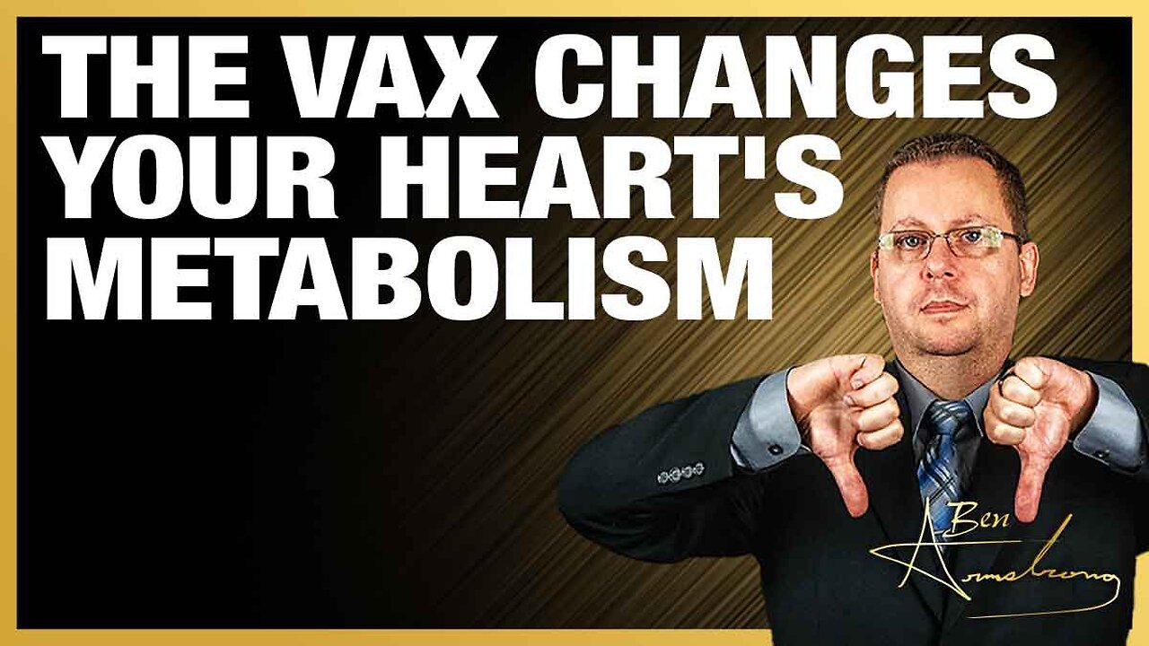 The Vax Changes Your Heart's Metabolism and an Increase in Cardiac Arrest