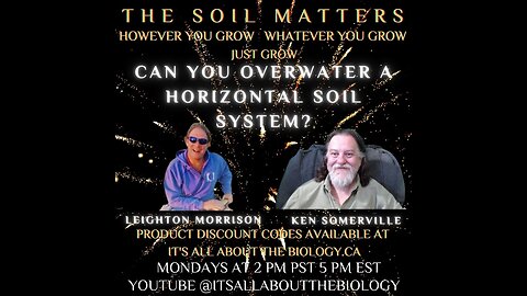 Can You Overwater A Horizontal Soil System?