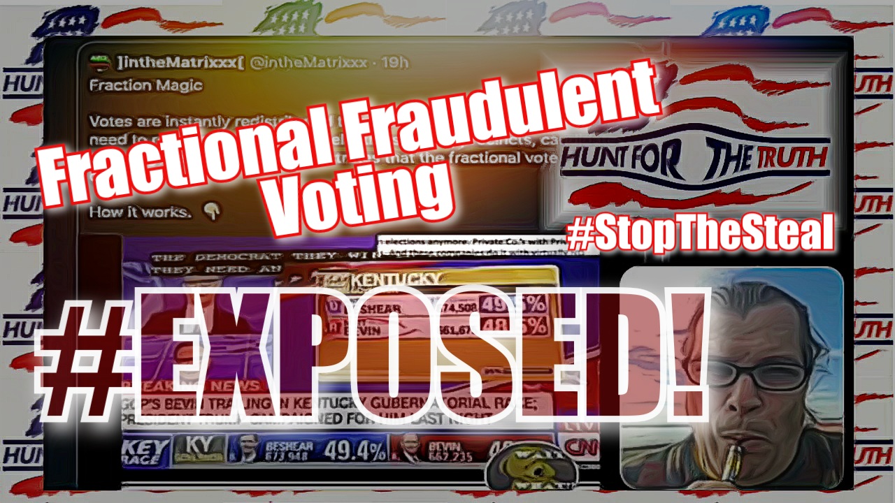 Fractional Voting #EXPOSED! #CNN & CrookedDNC Busted X22 Report Has the Real-time Video Evidence