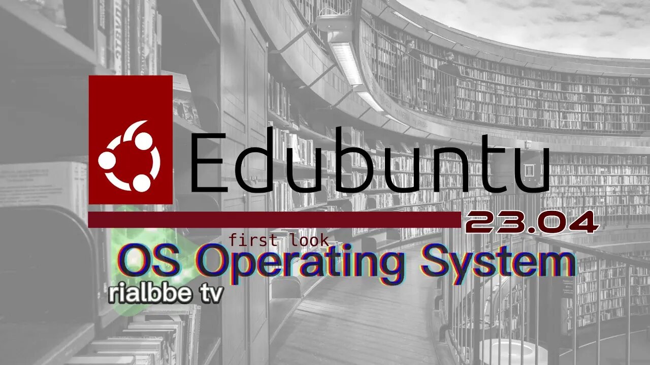 OS - Edubuntu 23.04 Linux OS