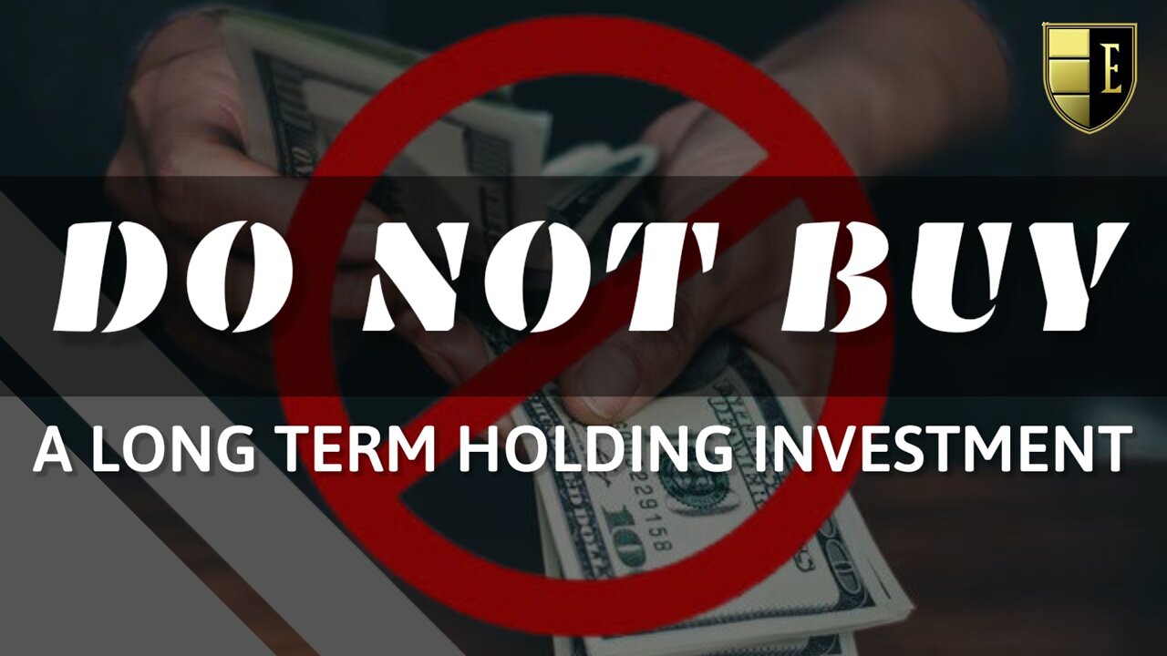 DO NOT BUY A LONG TERM HOLDING INVESTMENT |CRAIG BROOKSBY|DAVID GINN