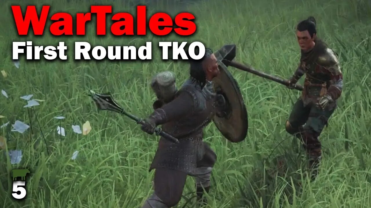 First Round TKO: WarTales Release [Low Fantasy Medieval Mercenary Management Game] (EP5)