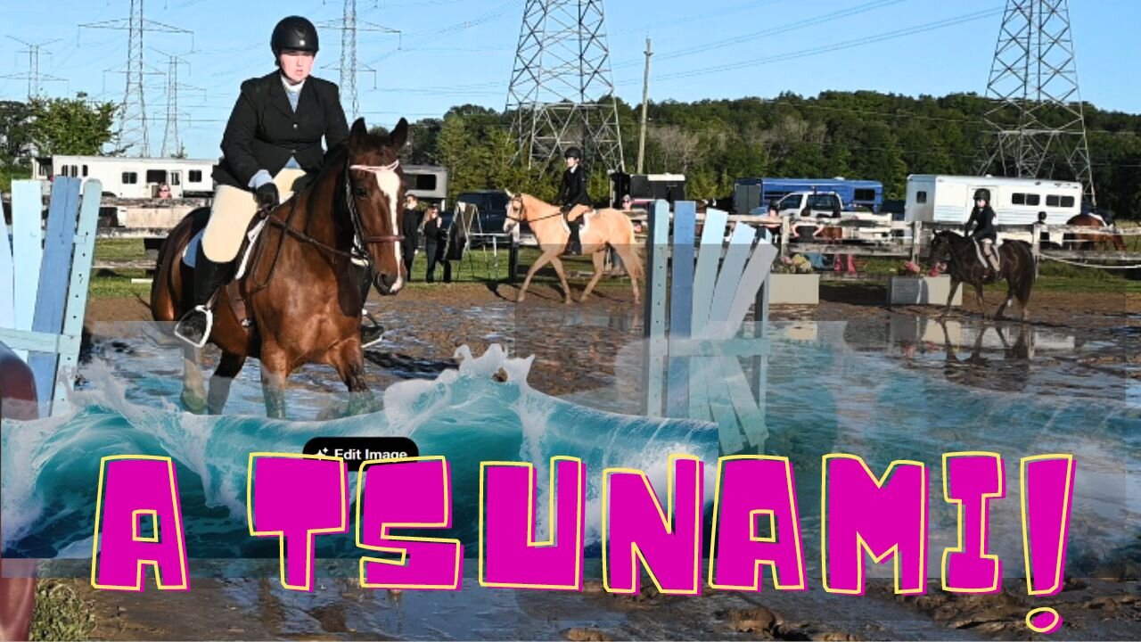 First Horse Show In A TSUNAMI!