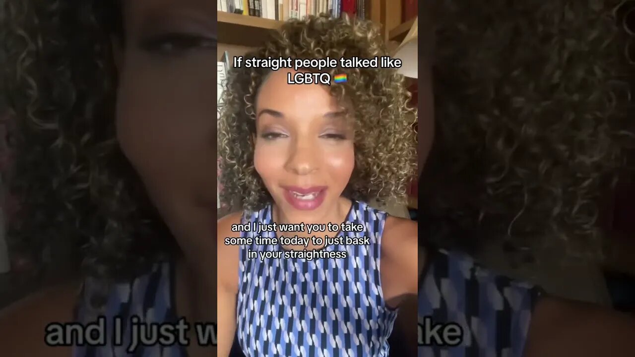 If straight people talked like LGBTQ 🏳️🌈 😂