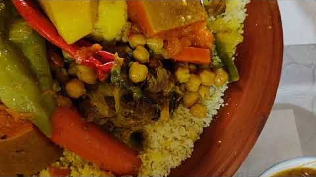 Moroccan Homemade Couscous & Lamb Kebabs Halal Foodie