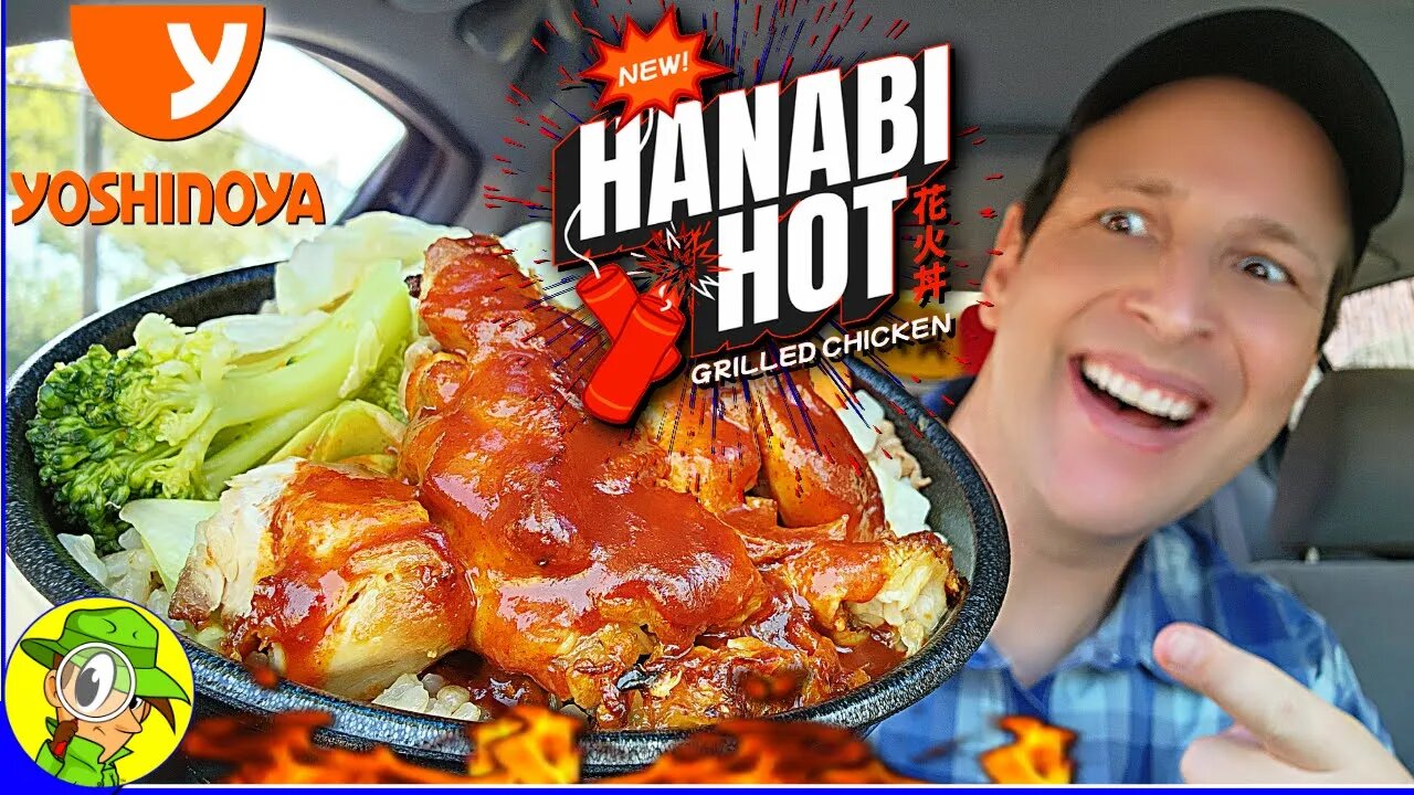 Yoshinoya® 🇯🇵 HANABI HOT CHICKEN BOWL Review 🔥🐔🍜 Peep THIS Out! 🕵️‍♂️