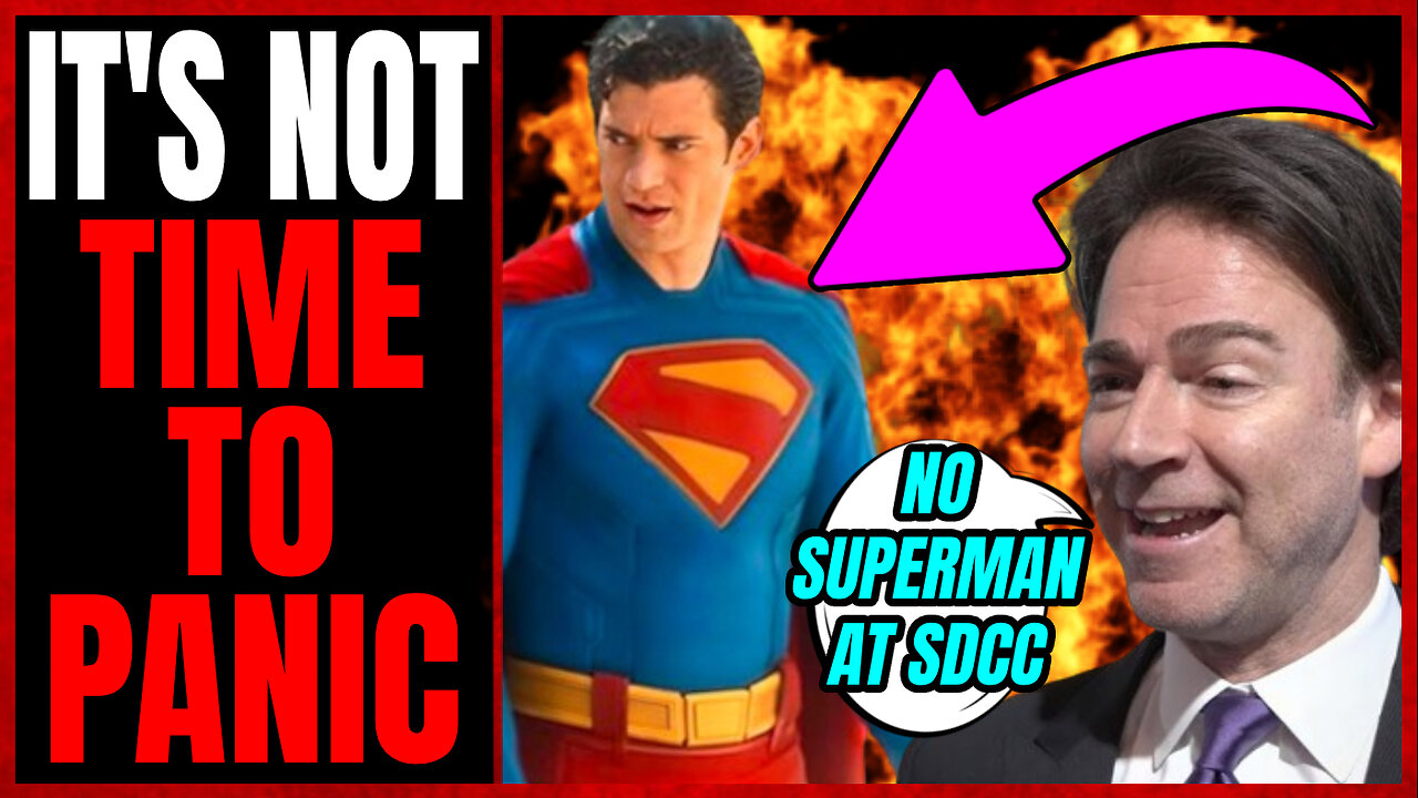 SUPERMAN WILL NOT BE AT SDCC!?