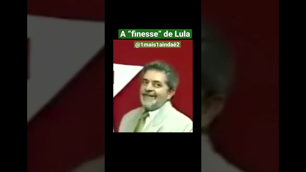 Lula chama Bolsonaro de Ogro e diz que o Bolsonaro fala palavrões, …mas