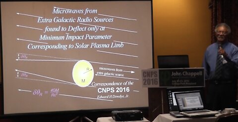 Dr Edward Dowdye - Classic Physics and Optics Challenges Gravitational Lensing