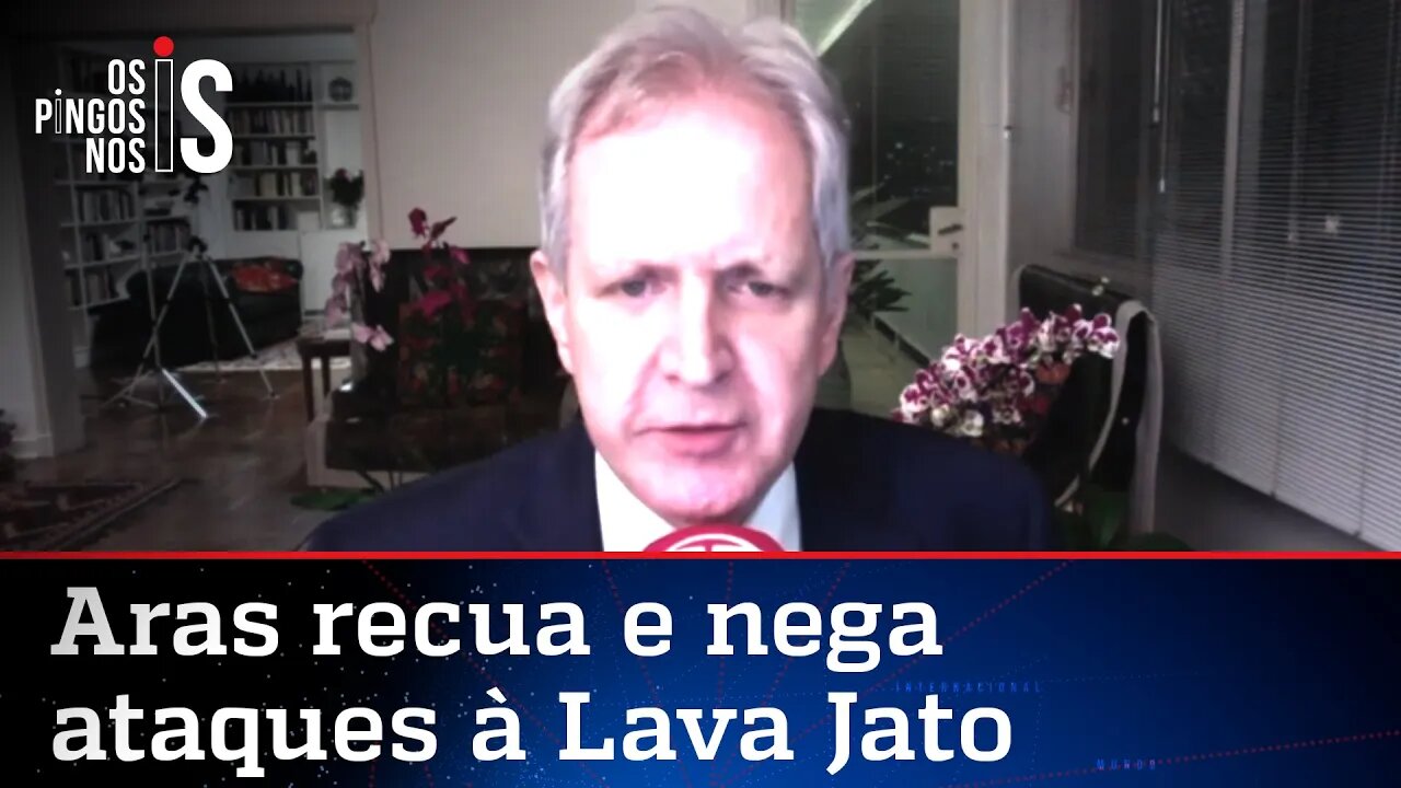 Augusto Nunes: Recuo de Aras não me convence