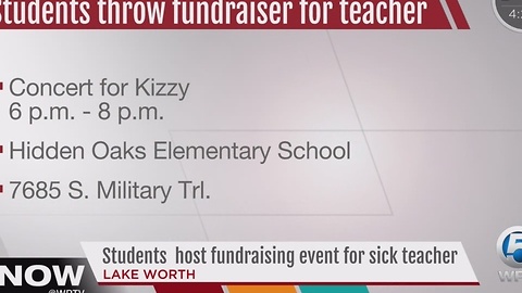 Students host fundraising event for sick teacher