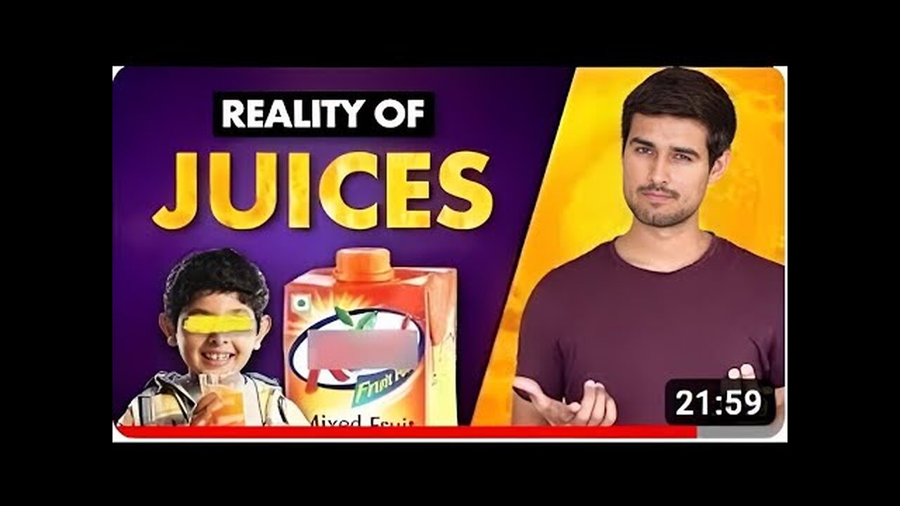 Dhruv Rathee Real Juice Video