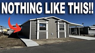 EXTREMELY COOL Manufactured Home with a OPEN Floor plan! New Home Tour!