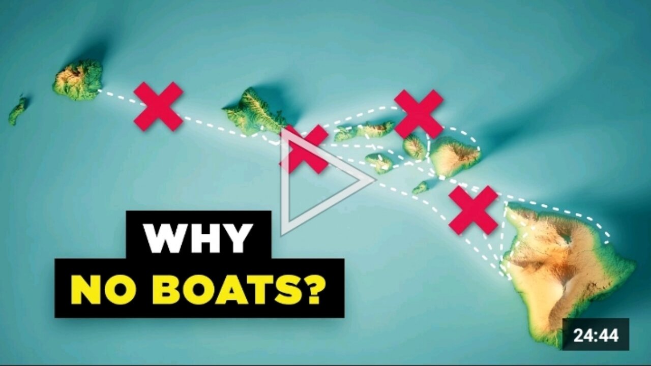 Why You Cant Travel Between Hawaii's Islands by Boat