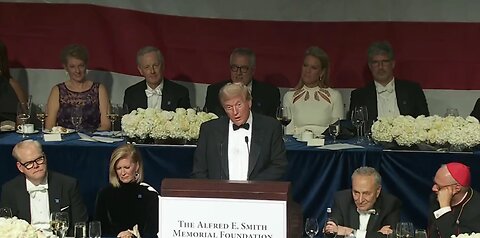 Trump Speech - Alfred E. Smith dinner.