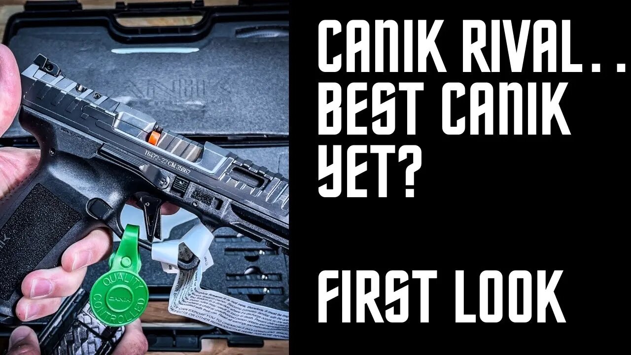 CANIK Rival First Look #canik #rival