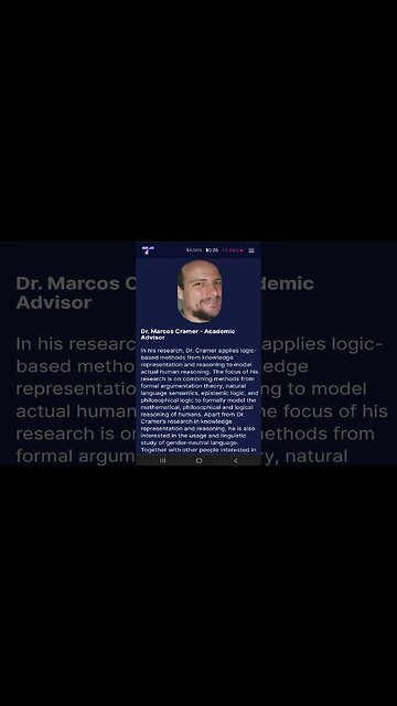 Tau Team - Dr. Marcos Cramer 💎 #shorts #TauTeam